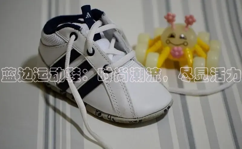 米兰体育全站百度人工翻译蓝边运动鞋：时尚潮流，尽显活力
